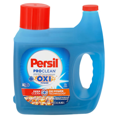 Persil ProClean Deep Clean + Oxi Power Power-Liquid Detergent 150 fl oz - 4 Pack