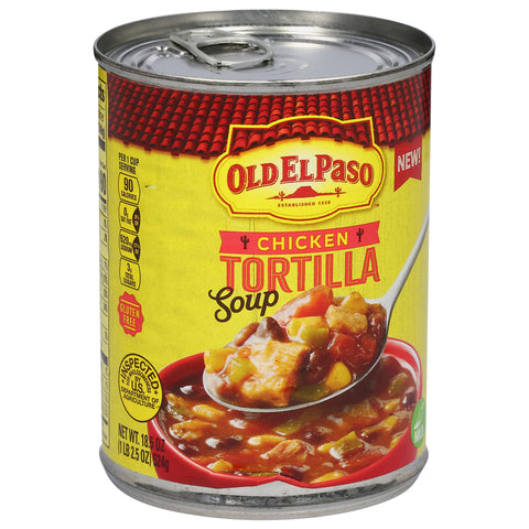 Old El Paso Mild Chicken Tortilla Soup 18.5 oz