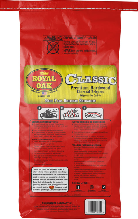 Royal Oak Charcoal Briquets 15.4 LB