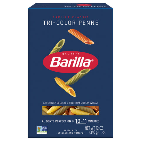 Barilla Pasta Tri Color Penne 12 OZ