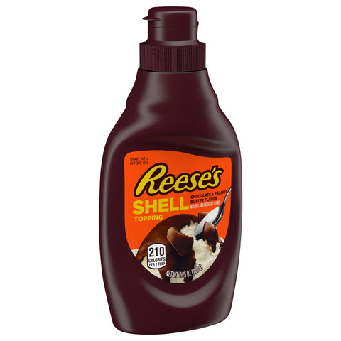 Reese's Shell Topping Chocolate & Peanut Butter 7.25 OZ