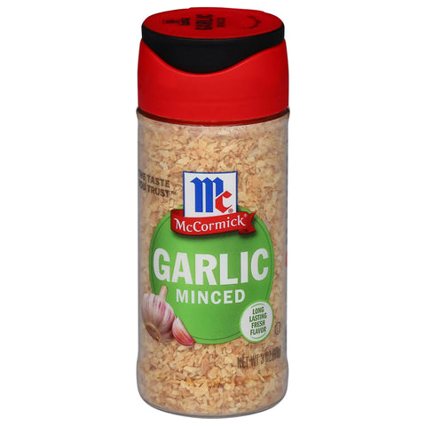 McCormick Spice Garlic Minced - 3 OZ 6 Pack