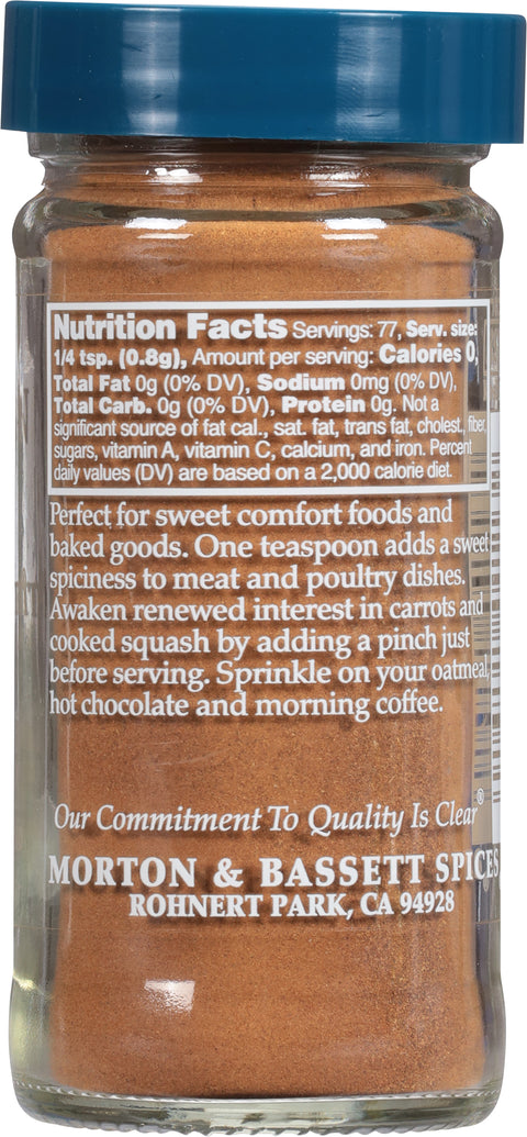 Morton & Bassett Ground Cinnamon 2.2 OZ