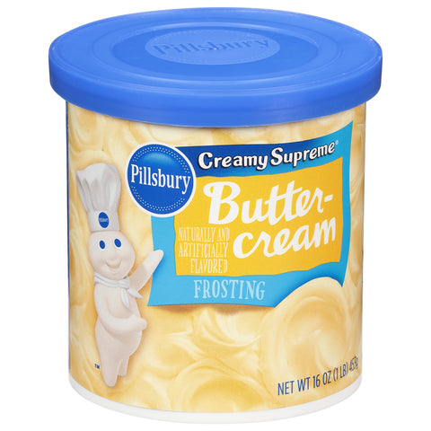 Pillsbury Creamy Supreme Buttercream Frosting 16 OZ