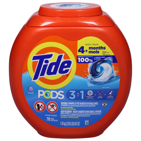 Tide 3 in 1 Clean Original Pods 57 OZ