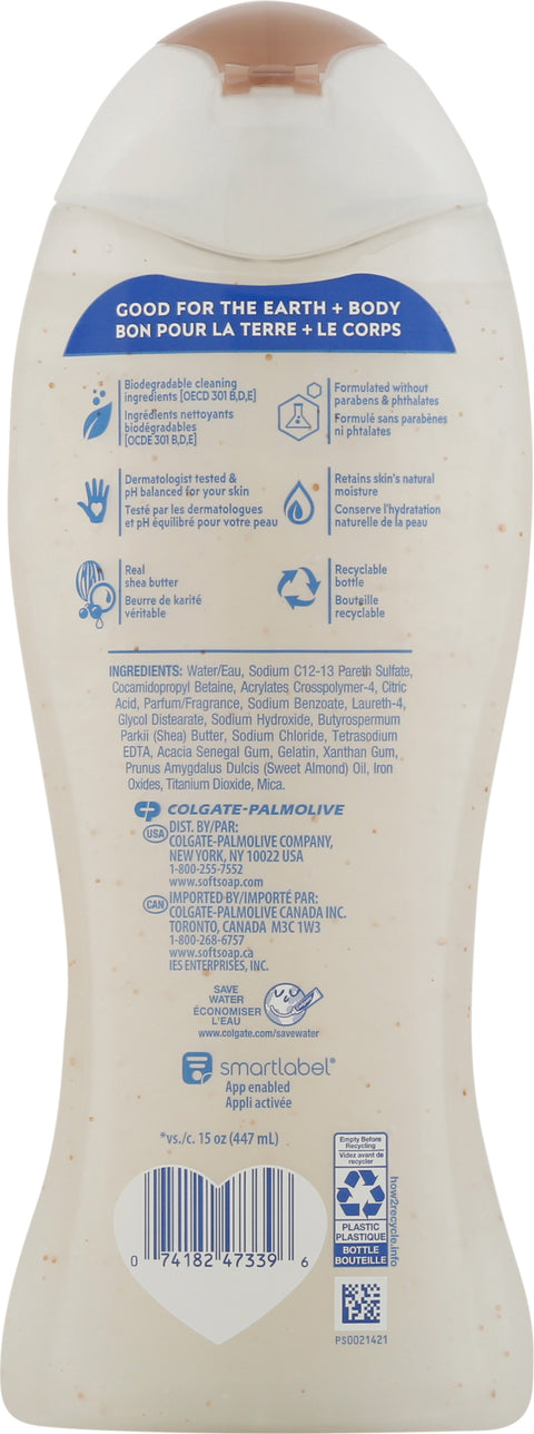 Softsoap Shea & Almond Oil Body Wash 20 FZ