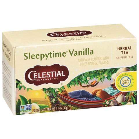 Celestial Seasonings Sleepytime Vanilla Herbal Tea 20 CT