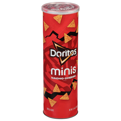 Doritos Nacho Cheese Flavored Tortilla Chips Minis 5.125 oz