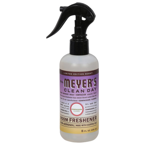 Mrs. Meyer's Clean Day Non-Aerosol Compassion Flower Room Freshener 8 fl oz - 8 FZ 6 Pack