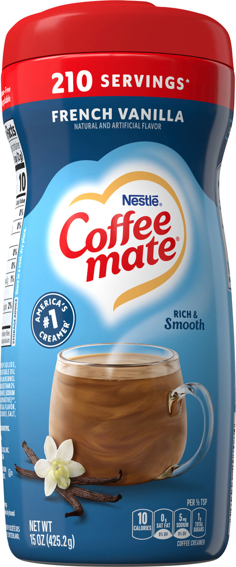 Coffee Mate Creamer French Vanilla 15 OZ