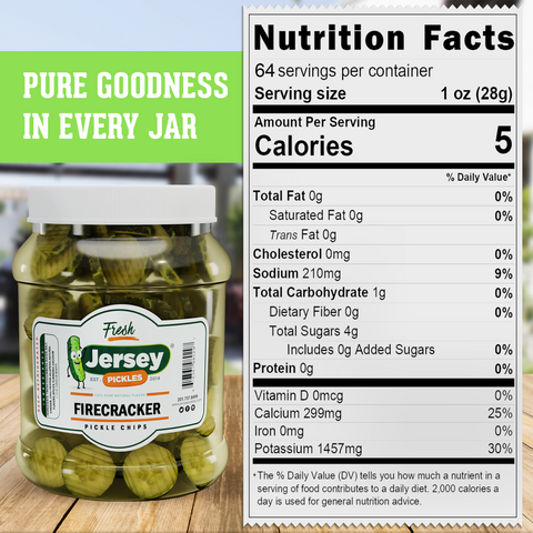 Firecracker: Mild Hot Pickle Chips