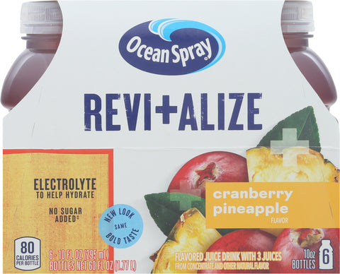 Ocean Spray Revitalize Cranberry Pineapple Juice 60 FZ
