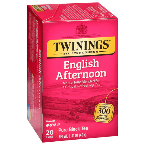 Twinings English Afternoon Black Tea 20 CT