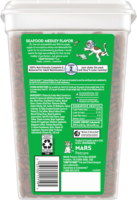 Temptations Seafood Medley Cat Treat 30 OZ
