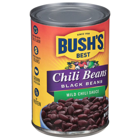 Bush's Mild Black Chili Beans 15.5 OZ