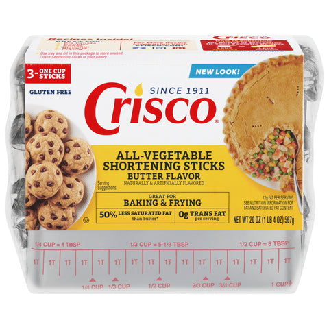 Crisco Baking Butter Sticks 20 OZ
