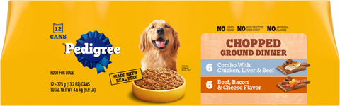 Pedigree Combo Dog Food Variety Pack 158.4 OZ