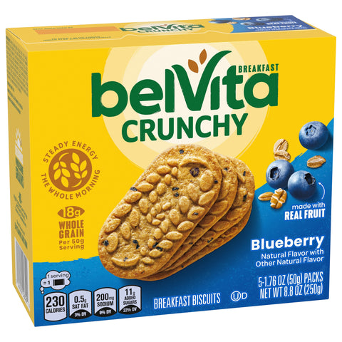 Belvita Breakfast Biscuit Blueberry 8.8 OZ