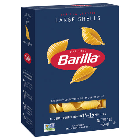 Barilla Pasta Large Shells 16 OZ