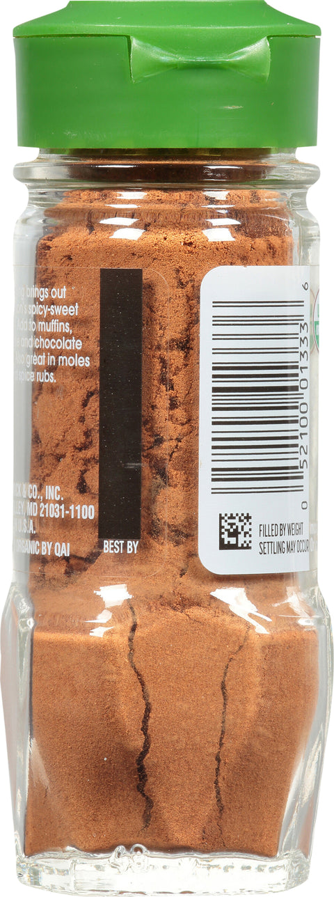 McCormick Gourmet Organic Roasted Saigon Cinnamon 1.25 OZ