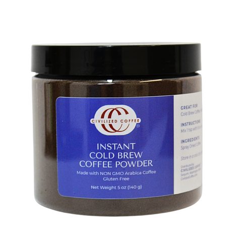 Cold Brew Powder Instant Premium Cold Brew Coffee Powder - 5 OZ 8 Pack – StockUpExpress