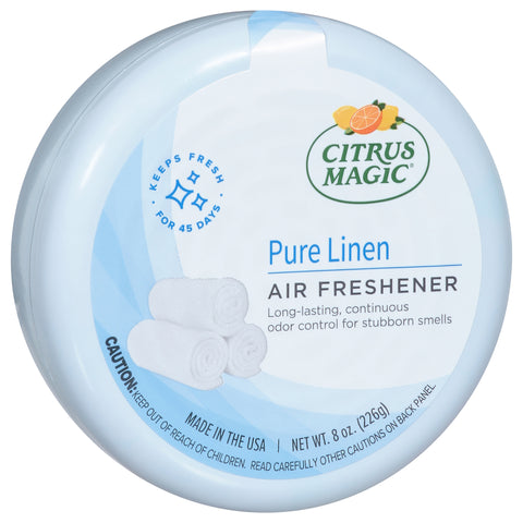 Citrus Magic Air Freshener Disk Pure Linen 8 OZ
