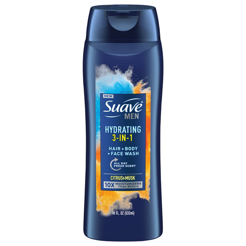 Suave Body Wash Men's 3 In 1 18 FZ
