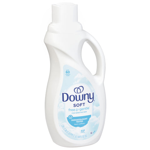 Downy Free & Gentle HE Soft Fabric Softener 1.38 qt