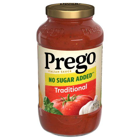 Prego No Sugar Added Traditional Sauce 23.5 OZ