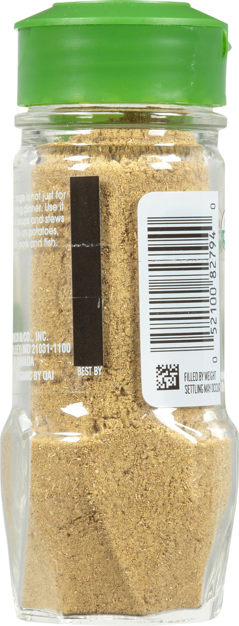 McCormick Organic Rubbed Sage 0.75 OZ