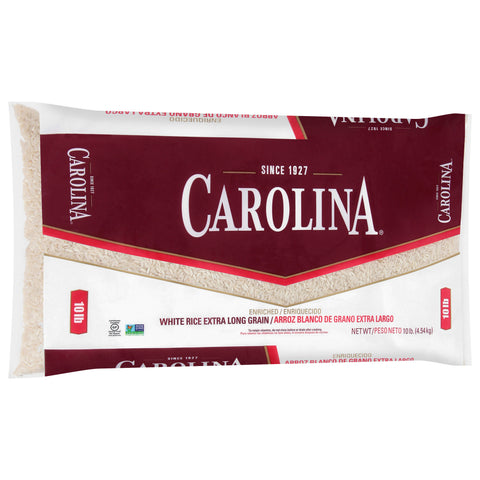 Carolina Rice Enriched Extra Long Grain 10 LB