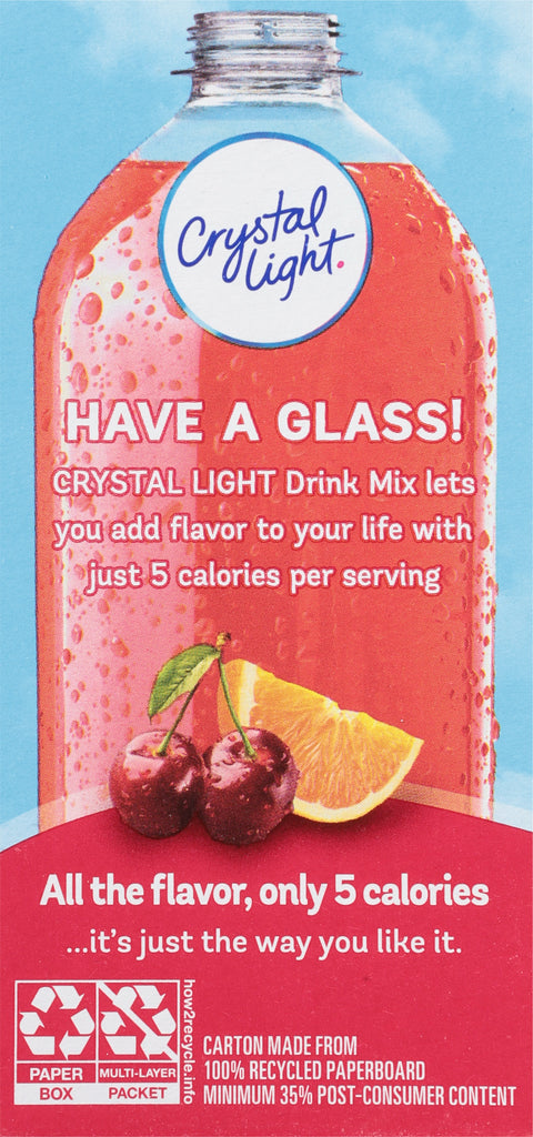Crystal Light Drink Mix On The Go Fruit Punch Sticks 0.9 OZ