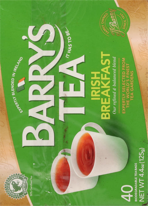 Barry's Tea Irish Breakfast Tea 40 CT