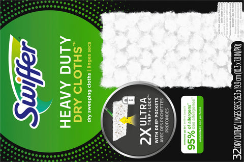 Swiffer Sweeper Dry Heavy Duty Refill 32 CT