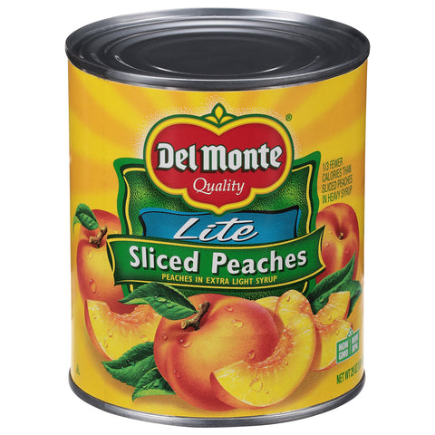 Del Monte Fruit Peach Slices Light 29 OZ
