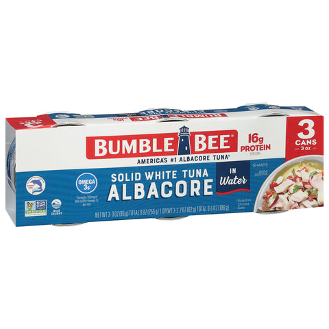 Bumble Bee Solid White Albacore Tuna In Water 9 OZ