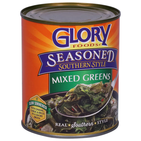 Glory Foods Seasoned Southern Style Mixed Greens 27 OZ