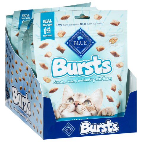 Blue Buffalo Bursts Filled Seafood Cat Treats 5 OZ