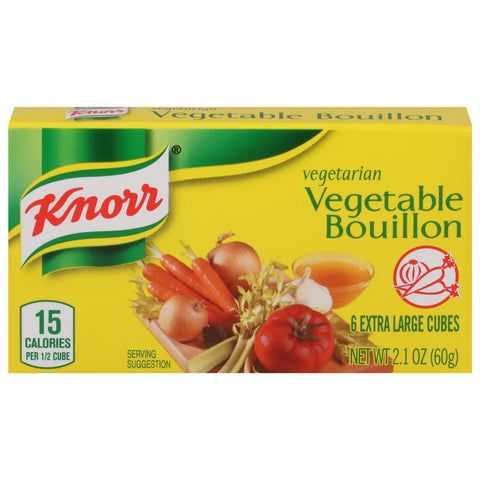 Knorr Extra Large Vegetable Bouillon Cubes 2.1 OZ