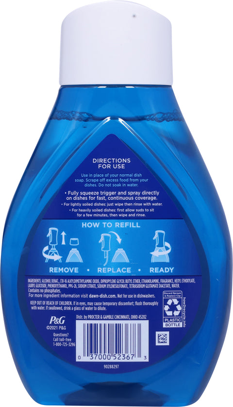 Dawn Platinum Powerwash Dish Spray Apple Refill 16 FZ