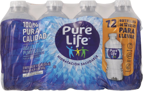 Pure Life Purified Water Bottle 12