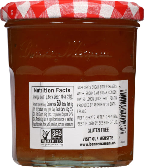 Bonne Maman Orange Marmalade 13 OZ