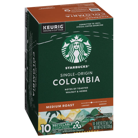 Starbucks Single-Origin Medium Roast Ground Colombia Coffee 10