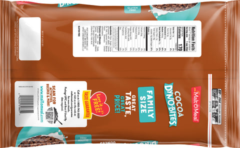 Malt-O-Meal Cocoa Dyno-Bites Cereal 25 OZ