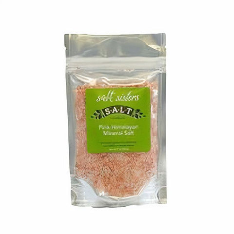 s.a.l.t. sisters Pink Himalayan Mineral Salt, medium - 5 OZ 6 Pack