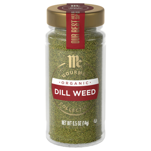 McCormick Gourmet Organic Dill Weed - 0.5 OZ 3 Pack