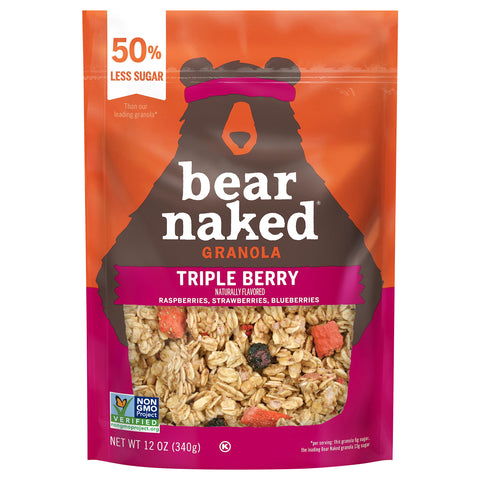 Bear Naked Low Sugar Triple Berry Granola 12 OZ