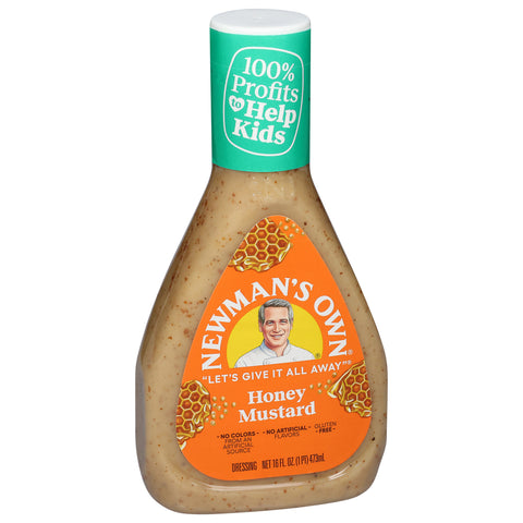 Newman's Own Dressing Honey Mustard Dressing 16 FZ