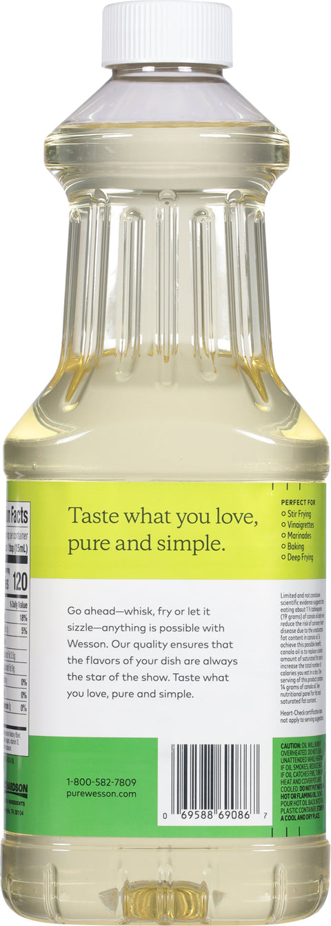 Wesson Canola Oil 40 FZ