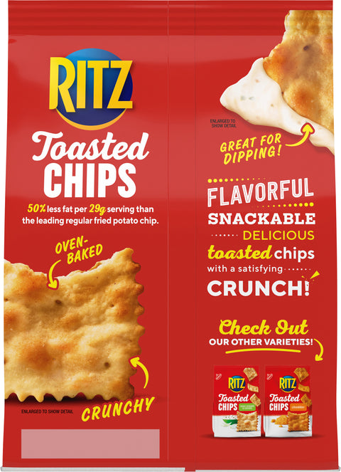 Nabisco Ritz Toasted Chips Original 8.1 OZ